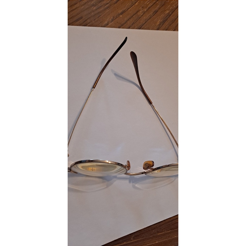 GIORGIO ARMANI Tortoise & Gold 19□22 135 Full Rim‎ Eyeglasses - Picture 8 of 12